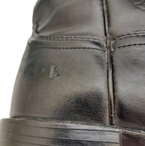 ARIAT Men's‎ Leather Upper Black Boots Size 11D